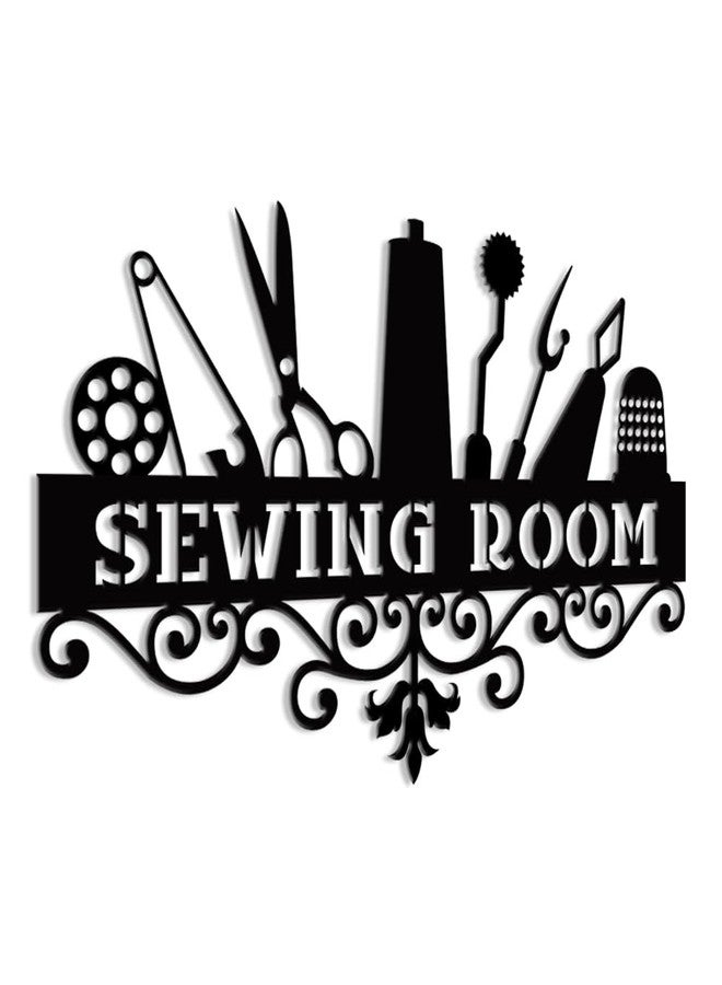 XORT Sewing Sign, Quilting Decor - Metal Sign for Mom, Grandma - Home Sewing Room Wall & Tabletop (16 x 10 inch) - Image 4